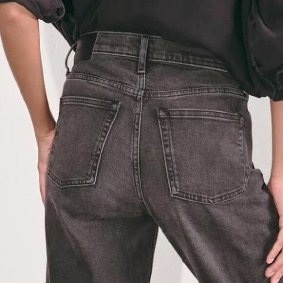 Everlane Women's High Rise Straight Jeans - Picture 4 of 9